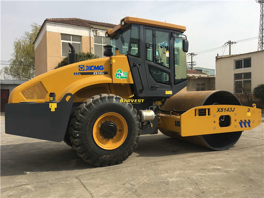 XCMG 14ton Single Drum Road Roller XS143J Mechanical Drive Compactor