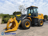 XCMG 3 Ton Wheel Loader LW300KN With Wood Grapple & Weichai 92kW Engine