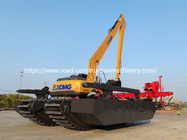 XCMG Amphibious Excavator XE215SLL With 15m Boom 0.45 M3 Bucket Capacity