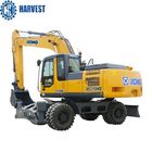 XE210WB Max Digging Height 9000mm 135kw 0.86cbm XCMG Wheel Excavator