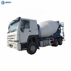 Sinotruk 10 Wheelers HOWO 6x4 10m3 Capacity 371hp Cement Mixer Truck