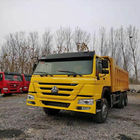 SINOTRUK Howo 12.00R20 Tyres 371hp Used Dump Truck 20cbm For engineering transportation