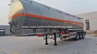 Steel Q345B 3 Axle 45cbm Oil Tank Trailer ADR Flexible Structure