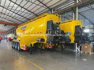 4 Axle Dry Silo Bulker Cement Tanker 45cbm Truck Semi Trailer For Cargo