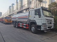 20m3 Fuel Tanker Truck Carbon Steel Q235 6x4 371hp Sinotruk Howo CCC