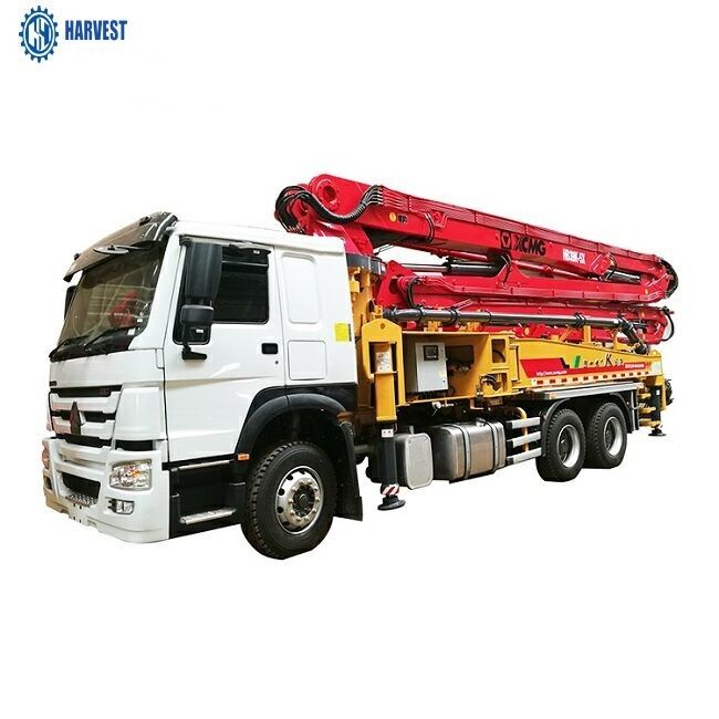 1580mm Filling Height 130m3/H HB39K 39m Truck Mounted Concrete Pump