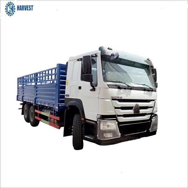 Max Speed 102km/H Sinotruk Howo 7600x2300x1400mm Heavy Cargo Truck