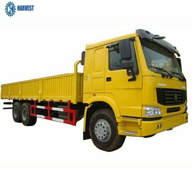 Sinotruk Howo 6x4 336hp 7100x2300x600mm Manual Side Wall Heavy Cargo Truck
