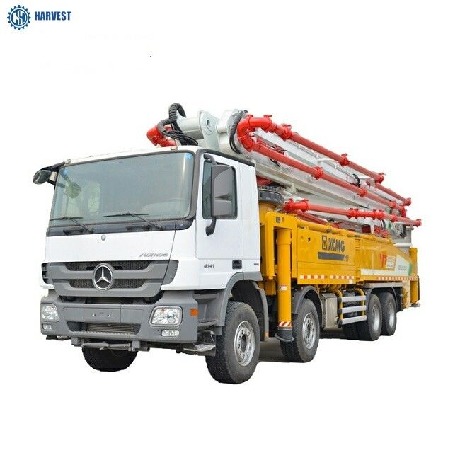 8x4 170m3/H Productivity XCMG HB62K 62m Concrete Pump Truck With Benz Chassis