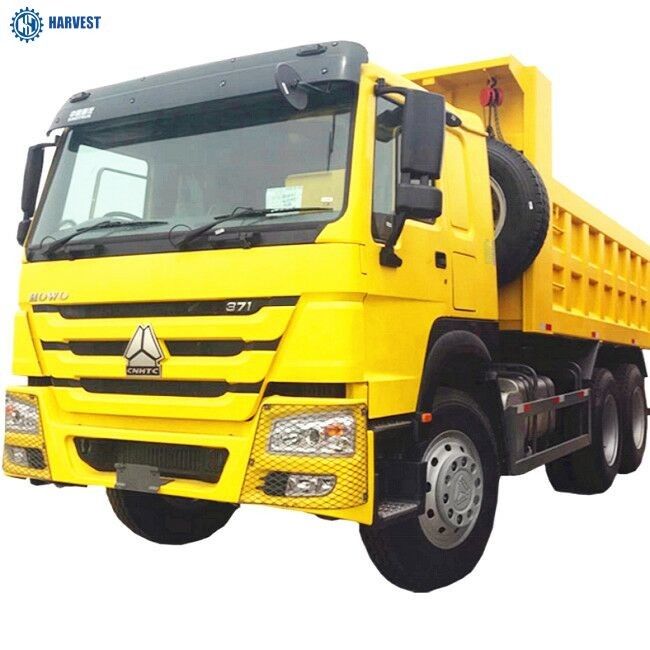 276kw Power Right Hand Drive Howo 371hp 2014 Dump Second Hand Truck