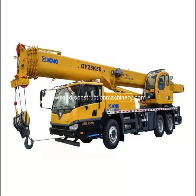 China 1 XCMG QY25K5D 25 Ton Truck Crane Lifting Heights 48.5m