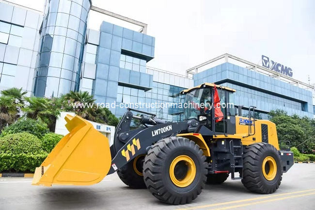 Bucket 6m3 Front Wheel Loader 226KW 7 Ton XCMG LW700KN Micro Pressurized