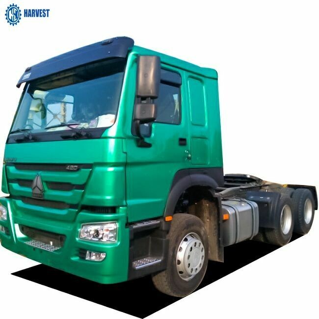 High Roof Sinotruk Howo 6x4 371hp Prime Mover Truck With 