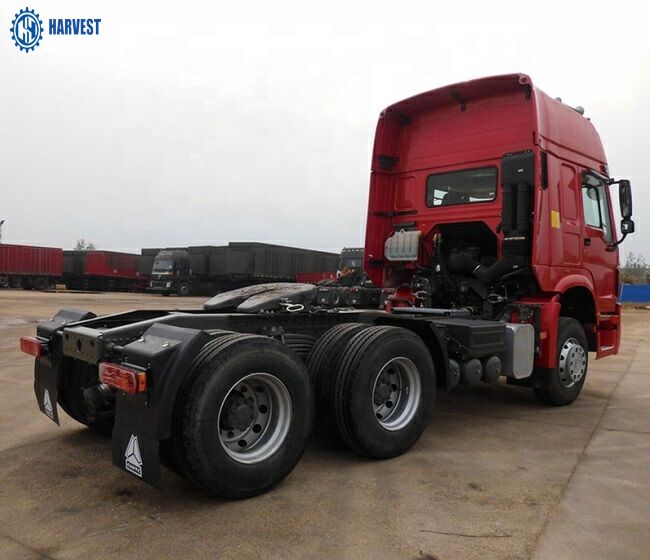 Curb Weight 9180kg 420hp High Roof Sinotruk Howo 6x4 